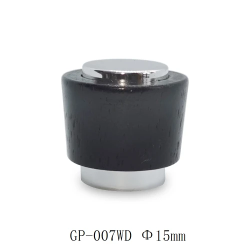 Natrual wood cap for perfume bottle, 15mm crimp type neck, aluminium and PP inner cap  | GP Bottles