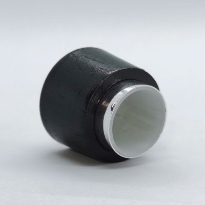 Natrual wood cap for perfume bottle, 15mm crimp type neck, aluminium and PP inner cap  | GP Bottles