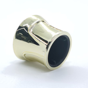 Golden bottle caps for luxury perfume packaging wholesale | zamac perfume cap | FEA 15 pump sprayer suitable |  GP Bottles OEM ODM Manufacturing