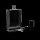 Botella de perfume de cristal cuadrada 100ml al por mayor | botella de spray de perfume recargable | botella de colonia recargable | Fabricación de botellas GP