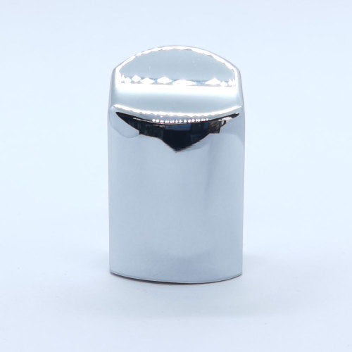 FEA 15mm Zamac perfume cap wholesale | zinc alloy cap | silver plated metal cap | perfume cap for glass bottle | GP Bottles Manufacturing