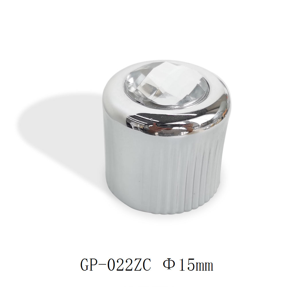 Dimond on top zamac perfume cap wholesale | zamak perfume cap | zinc alloy cap for women's perfume | more colors available | GP Bottles Manufacturing