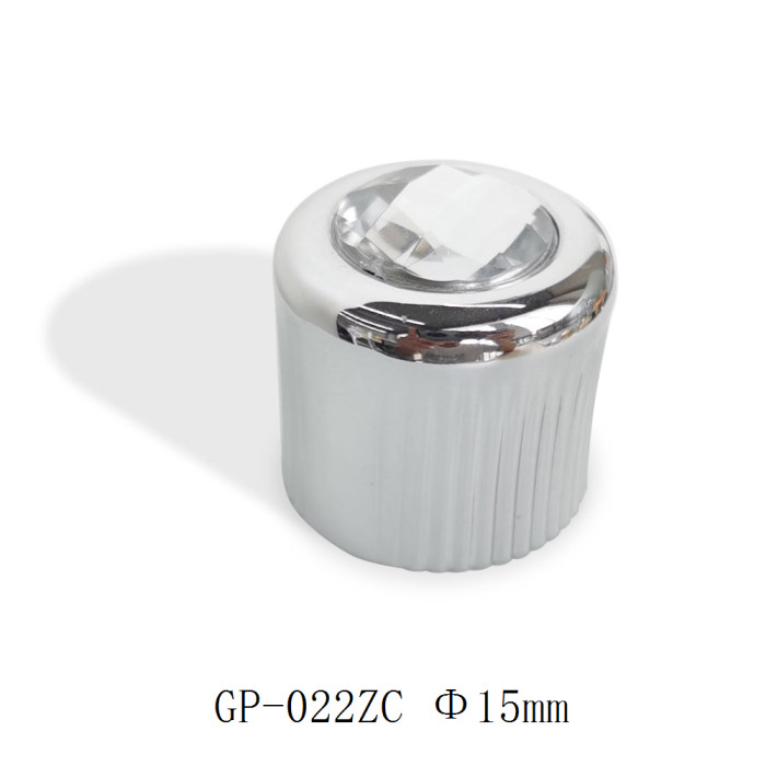 Dimond on top zamac perfume cap wholesale | zamak perfume cap | zinc alloy cap for women's perfume | more colors available | GP Bottles Manufacturing