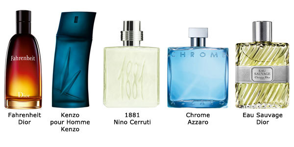 hermosas botellas de perfume