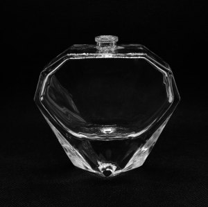 Botellas de perfume de vidrio en forma de abanico de 100 ml al por mayor | hermosas botellas de perfume de vidrio | FEA15 cuello, botella pulverizadora | Botellas de perfume GP al por mayor