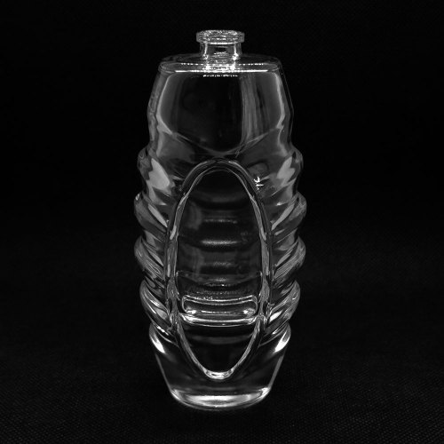 bouteilles de parfum en verre de dépression de bande 100ml en gros | joli flacon de parfum en verre | flacon de parfum en verre avec pompe | Fabrication de bouteilles GP OEM ODM