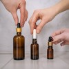 Air impermeability testing method of perfume glass bottle packaging