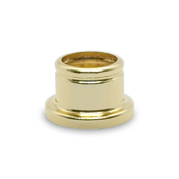 FEA 15mm aluminium  alloy perfume collar | fit 16.3mm perfume sprayer | step collar with groove