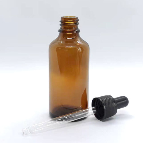 50ml bouteille d'huile essentielle d'ambre en gros | flacon en verre avec compte-gouttes | Fabrication de bouteilles GP ODM OEM