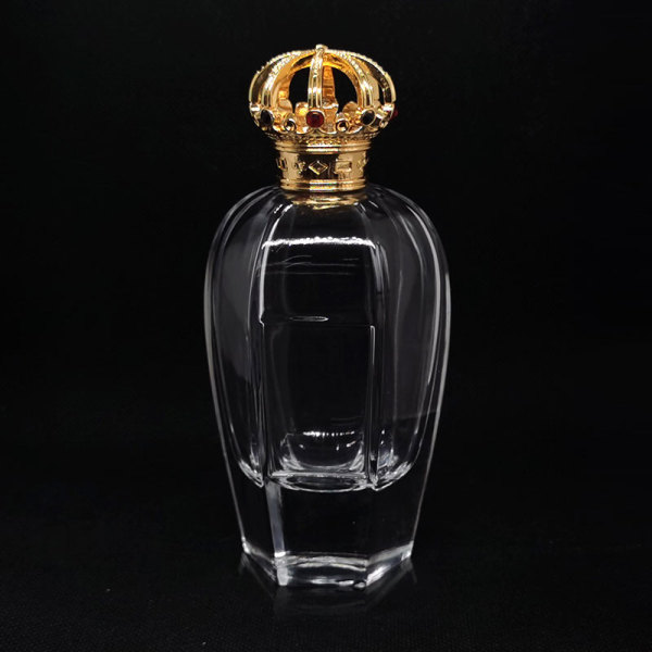 100ml glass perfume bottle wholesale | crown zamac cap | FEA15 neck, sprayer bottle | GP Perfume Bottles Wholesale