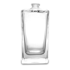 100ml square glass bottle with wooden cap for perfume wholesale free sample - GP Bottles OEM ODM Manufacturing