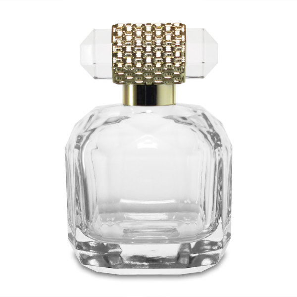 Botellas de perfume de vidrio prensado en molde de 100 ml en línea tienda | Frasco de perfume de 100 ml de vidrio | frascos de perfume de vidrio reciclado | Fabricación de OEM ODM de botellas GP