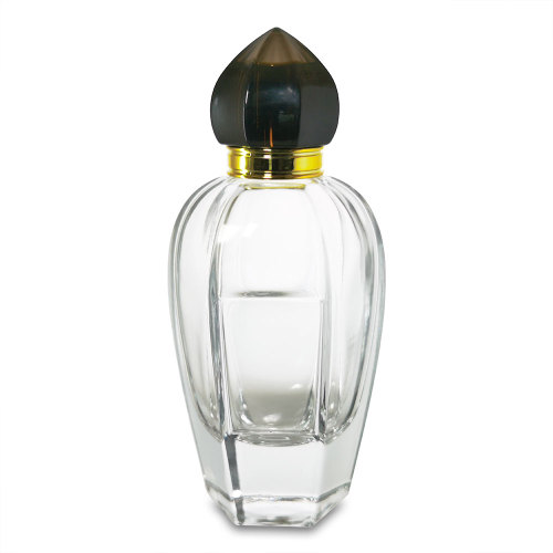 Bouteille de parfum en verre de 100 ml en gros | casquette zamac couronne | Col FEA15, flacon pulvérisateur | Vente en gros de flacons de parfum GP