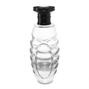 100ml stripe depression glass perfume bottles wholesale | pretty glass perfume bottle | glass perfume bottle with pump | GP Bottles OEM ODM Manufacturing