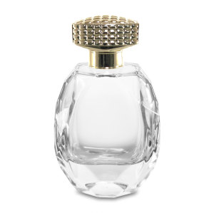 Luxury 100ml Diamond Shape Glass Perfume Bottle - Wholesale Supplier | Customizable Options | OEM & ODM Services