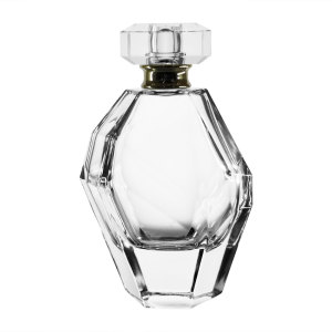 100ml Asymmetrical shape empty perfume glass bottles wholesale | modern glass perfume bottle | FEA 15mm crimp neck | GP Bottles OEM ODM Manufacturing