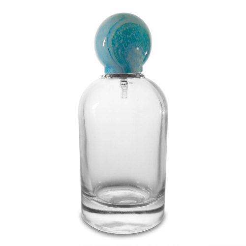 Customize Your Scent: Wholesale 100ml Oslo Round Perfume Bottle Supplier with Various Caps and Sprayers