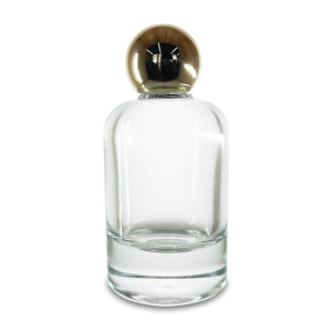 100ml thick bottom glass perfume bottle wholesale | fancy heavy glass perfume bottle | beautiful glass perfume bottle customization