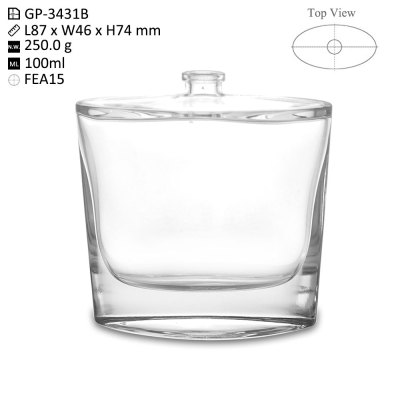 Innovative Design Solutions: Chelsea 100ml Glass Perfume Bottle - OEM/ODM Supplier