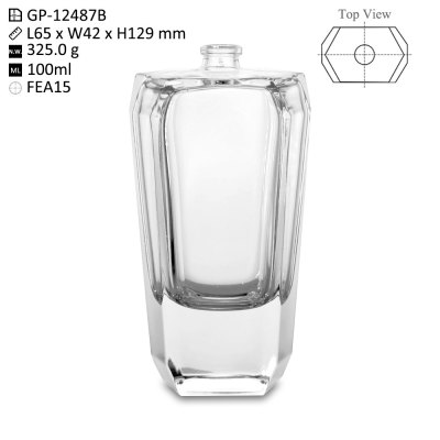Fabricant OEM de bouteilles de parfum Lanky haut de gamme de 100 ml pour la vente en gros B2B