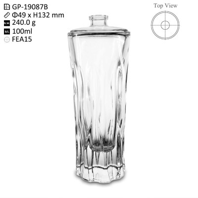 Exclusive Designs: Wholesale 100ml Flower Perfume Bottles with Customization Options