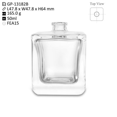 Bouteilles de parfum en verre B2B Kubos 50 ml en gros - Conception experte et fabrication sous contrat pour les importateurs mondiaux