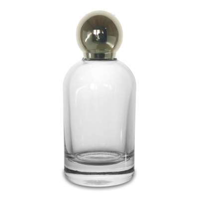 Customize Your Scent: Wholesale 100ml Oslo Round Perfume Bottle Supplier with Various Caps and Sprayers