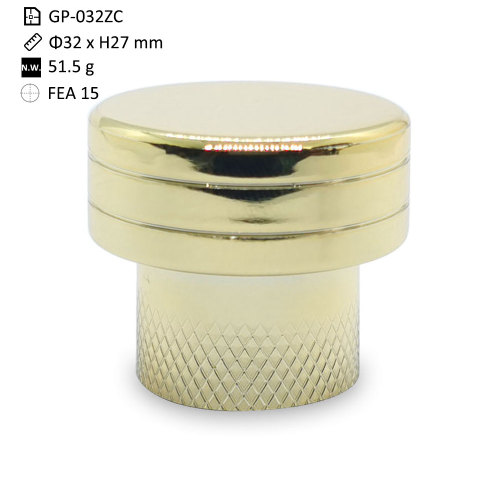 Unique perfume spray caps wholesalers | zamac perfume cap | design for glass perfume bottle FEA15 | GP Bottles OEM ODM Manufacturing
