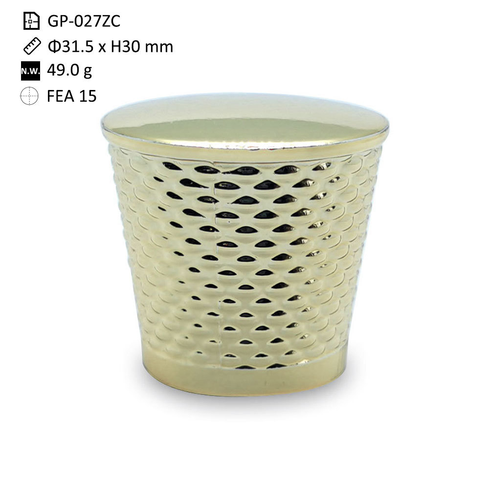 High-Quality Metal Perfume Caps at Wholesale Prices - GP Bottles OEM ODM Manufacturing