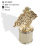Flower pattern zamac perfume cap wholesale | zamak cap customization | zinc alloy cap supplier | perfume cap manufacturer | GP Botttle Manufacturing
