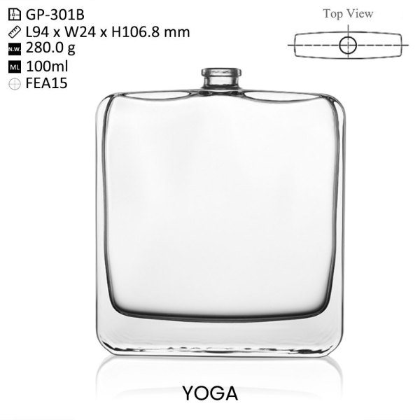 Customizable 100ml Yoga Glass Perfume Bottles – OEM/ODM & Wholesale Services for Brands and Importers