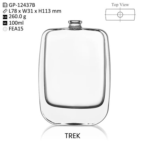 Wholesale Trek 100ml Glass Perfume Bottle | Customizable OEM & ODM for Brands and Importers