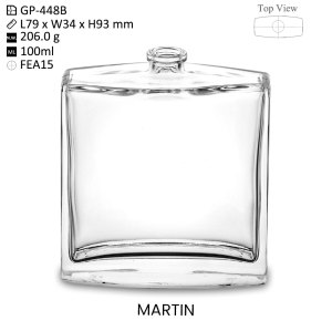 Wholesale 100ml Martin Perfume Bottle - Premium Glass Design with Customization Options