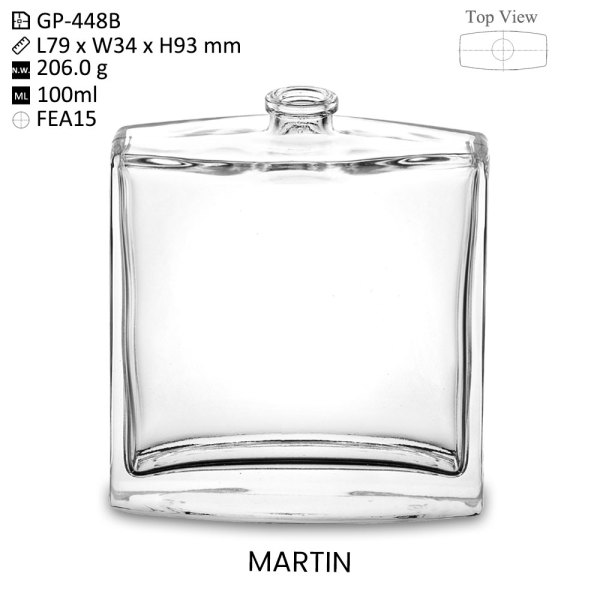 Wholesale 100ml Martin Perfume Bottle - Premium Glass Design with Customization Options