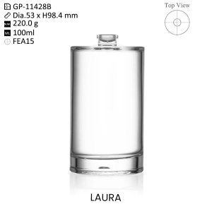 Laura 100ml Glass Perfume Bottle - Wholesale Opportunities with OEM/ODM Solutions | Tailored Designs for Perfume Brands & Distributors