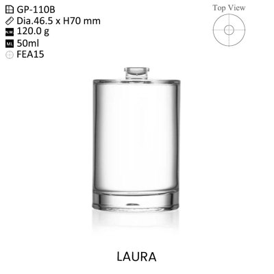 Laura 50ml Glass Perfume Bottle - Wholesale Opportunities with OEM/ODM Solutions