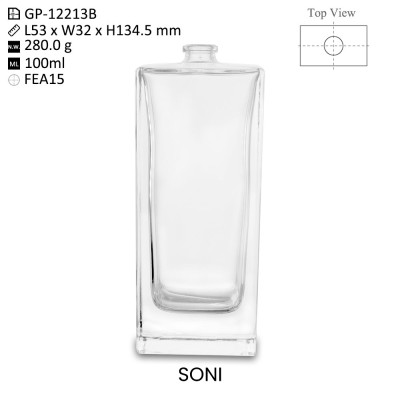 Soni 100ml Glass Fragrance Bottle - Wholesale OEM & ODM Services for Perfume Packaging