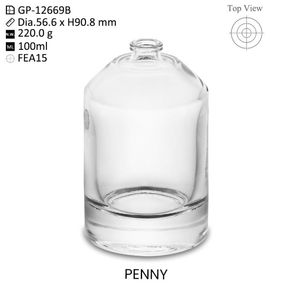 Wholesale Penny 100ml Glass Perfume Bottle - OEM & ODM Manufacturing Services for Your Perfume Brand | Custom Designs Available for Global Importers