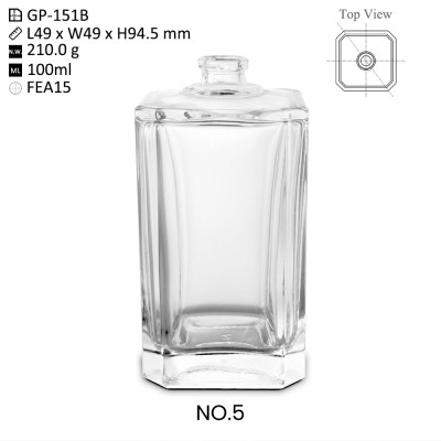 NO.5 100ml Custom Glass Perfume Bottles - Wholesale OEM/ODM Manufacturer