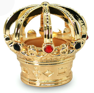 Wholesale Crown Zamac Perfume Caps | Premium Perfume Bottle Lids | Tailored Luxury Packaging | Expert OEM & ODM Services from GP Bottles