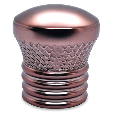 OEM & ODM Fine Plated Zamac Perfume Caps for 15mm Neck Glass Bottles | Wholesale Availability