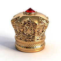 Wholesale Crown Zamac Perfume Caps | Premium Quality Perfume Bottle Lids | Expert OEM & ODM Services from GP Bottles