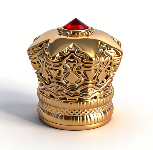 Wholesale Crown Zamac Perfume Caps | Premium Quality Perfume Bottle Lids | Expert OEM & ODM Services from GP Bottles