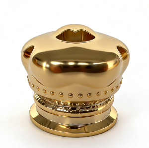 Wholesale Crown Zamac Perfume Caps | Premium Perfume Bottle Lids | Tailored Luxury Packaging | Expert OEM & ODM Services from GP Bottles