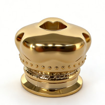 Wholesale Crown Zamac Perfume Caps | Premium Perfume Bottle Lids | Tailored Luxury Packaging | Expert OEM & ODM Services from GP Bottles