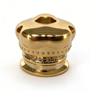 Premium Crown Zamac Perfume Caps in Bulk | High-Quality Perfume Bottle Lids | Tailored Luxury Packaging Solutions | Reliable OEM & ODM Services for Brands and Wholesalers by GP Bottles