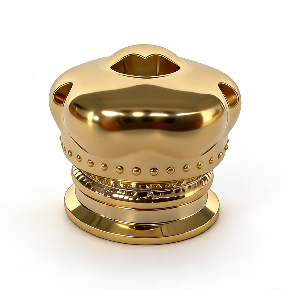 Premium Crown Zamac Perfume Caps in Bulk | High-Quality Perfume Bottle Lids | Tailored Luxury Packaging Solutions | Reliable OEM & ODM Services for Brands and Wholesalers by GP Bottles