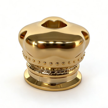 Premium Crown Zamac Perfume Caps in Bulk | High-Quality Perfume Bottle Lids | Tailored Luxury Packaging Solutions | Reliable OEM & ODM Services for Brands and Wholesalers by GP Bottles