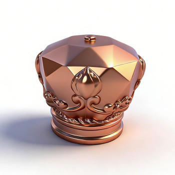 Wholesale Crown Zamac Perfume Caps | Custom Premium Perfume Bottle Lids for Luxury Packaging | Expert OEM & ODM Solutions from GP Bottles for Brand Owners & Wholesalers