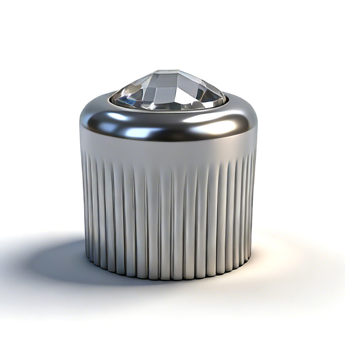 Dimond on top zamac perfume cap wholesale | zamak perfume cap | zinc alloy cap for women's perfume | more colors available | GP Bottles Manufacturing